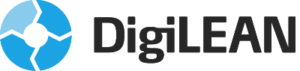 DigiLEAN logo, black on transparent background