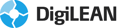 DigiLEAN logo, black on transparent background