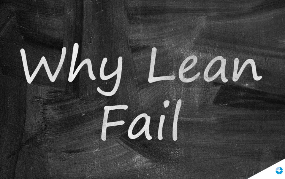 Why Lean Fail on chalkboard
