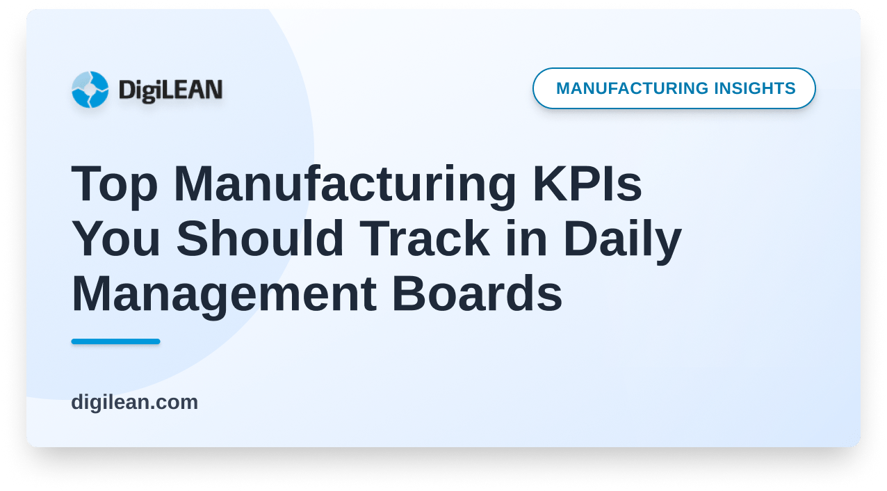 Manufacturing KPIs