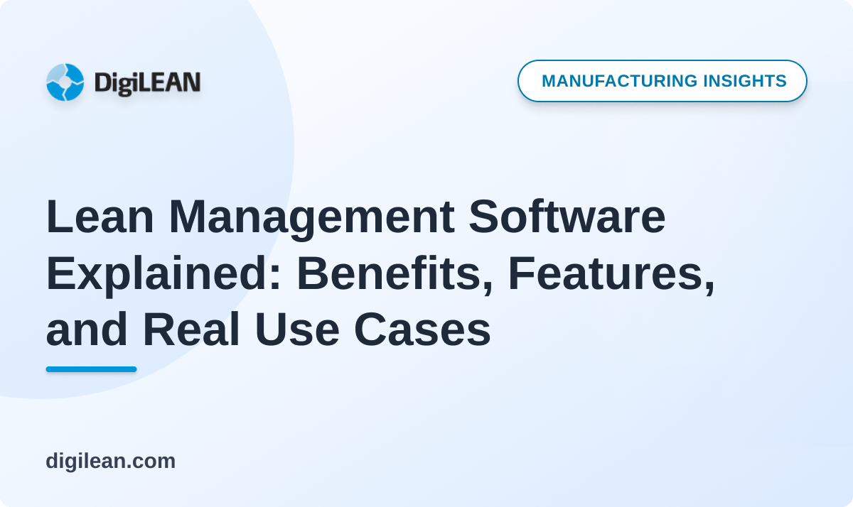 Lean Management Software
